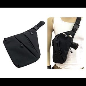 Safety Concealed Tactical Firearm Shoulder Bag